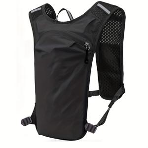 TEMU 경량 보온 러닝 하이드레이션 베스트 백팩 (250ml 워터 블래더 포함) - 핸즈프리 하이킹 & 트레일 러닝 팩, 여성 및 남성용 마라톤 사이클링 백팩 | 레이스, 울트라마라톤용 하이드레이션 시스템