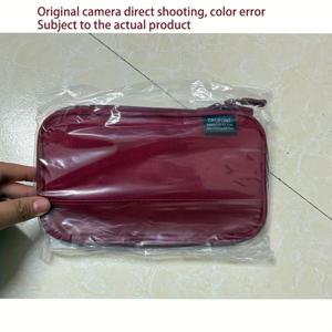 TEMU 대용량 필통 - 귀여운 미적 감각 지퍼 파우치, 다중 수납 공간, 휴대용 사무실 & 학교 정리함 (대학 학생, 남성 & 여성용), 내구성 좋은 패브릭 책상 수납 (펜, 연필, 마커, 가위 포함), 필통 파우치