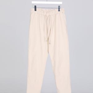 TEMU 여성용 약기모 춘추 겨울 홈웨어 밴딩 바지 핫템(AA33LP094W)