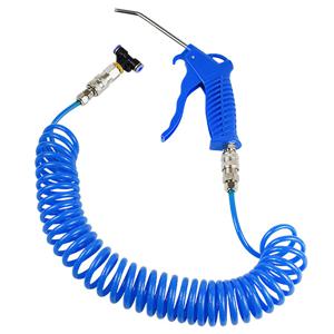 TEMU 먼지 블로우 호스 도구 5M 리코일 호스 에어 더스터 멀티 트럭 먼지 블로워 건 세트 청소 5.5mm 스틸 노즐 블로워 스프레이 도구 키트