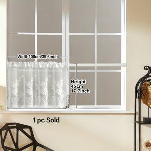 TEMU 레이스 작은 커튼