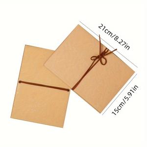 TEMU 빈티지 스타일 소가죽 인조 가죽 사진 앨범 - 18단, 34페이지, 스크랩북 & 스탬핑 기능이 있는 DIY 아코디언 메모리 북