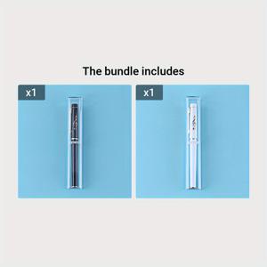 TEMU 1개, 한국어 버전의 음표 젤 펜, 상자 포장, 귀엽고 간단한 서명 펜, 문구 상품, 사무실 및 공부 용품, 크리스마스 선물, 선물, 생일 선물에 적합