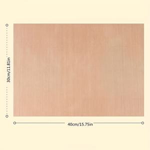 TEMU 3개 PTFE 테프론 시트 12x16인치 | 고온 저항, 논스틱, 재사용 가능, 열압 전사 필름 및 베이킹 포트 라이닝