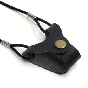 TEMU 우아한 브라운 홀더가 있는 안경 스트랩 – 안전한 보관을 위한 조절 가능한 패션 글라스 코드, 연갈색/검정, 완벽한 크리스마스 선물, 안경용 스트랩