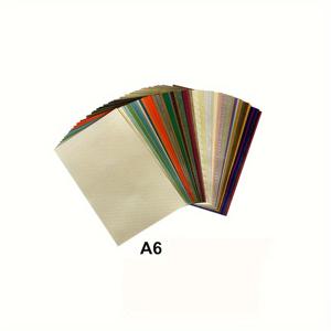 TEMU A6/A5 진주 수집 카드 스타크 - 다양한 패턴의 50장의 비반복 카드 스타크 - 매트 핏 - 150gsm - 스크랩북, 초대장, 감사 메시지, DIY 공예에 완벽합니다!