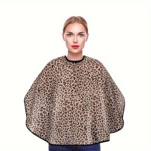 TEMU 1pc 프로헤어 살롱 케이프 - 헤어 스타일링, 염색, 샴푸 및 메이크업을 위한 튼튼한 다목적 헤어컷 앞치마 - 전문 이발사 및 뷰티 살롱 액세서리