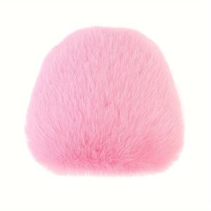 TEMU 핑크 퍼리 윈드스크린 커버 (탄성 밴드 & 팝 필터 포함) - 블루 예티 마이크용 소프트 폼 마이크 커버, 소음 감소 어쿠스틱 패널, 블루 예티, 블루 예티 2, 블루 예티 3 호환