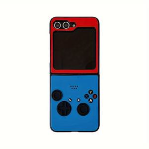 TEMU Zfold6 모바일 폰 케이스 Fold5 고급 Zflip6 올인원 Flip4 방탄 Zflod4 접이식 Flod3 남성용 Zfilp5 니치 Flip3 보호 커버에 적합한 창의적인 게임 콘솔