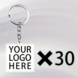 TEMU 맞춤형 아크릴 키체인 세트 - 15/30/50/100개, 소셜 미디어 & 결제용 QR 코드 태그, 연락처 정보, 비즈니스 로고 참, 파티, 졸업식, 테일게이트 이벤트 등에 완벽한 다목적 선물 아이디어, 할로윈, 크리스마스, 프로모션 상품, 개인화된 참, 축제 액세서리, 내구성 있는 키링, 매끄러운 마감, 결제 코드, 이벤트 플래너, 마케팅 팀