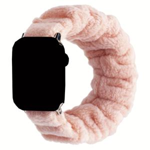 TEMU 애플워치 38mm, 40mm, 41mm, 42mm, 44mm, 45mm 호환 가능한 귀여운 탄력 있는 소프트 플러시 베어 퍼 스마트워치 밴드, 아이워치 시리즈 9/8/7/6/5/4/3/2/1 SE용 부드럽고 따뜻한 손목 스트랩|스마트워치|손목시계