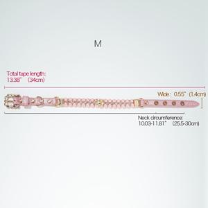 TEMU 주스 ABS 재질 진주 반려묘 목걸이, 조절 가능한 스냅온 목걸이, 라인스톤 디테일, 작은 개와 고양이를 위한 구슬 디자인