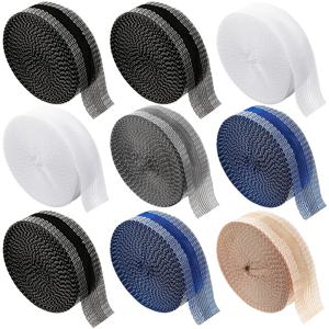 TEMU 바지용 자가 점착 밑단 테이프 9개 세트, 바지, 청바지 및 긴 바지에 적합한 재봉 필요 없는 패치 - 사용하기 쉬움, 의류 수선 및 밑단에 적합 - 내구성이 뛰어나고 강력합니다.