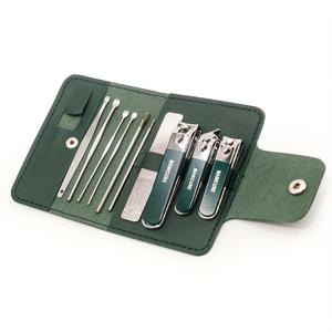 TEMU 10개 세트 다크그린 네일 클리퍼 세트 데드 라이트 베이지 가위 플라이어 네일 컷팅 플라이어 페디큐어 나이프 네일 그루브 염증 손톱 매니큐어 도구