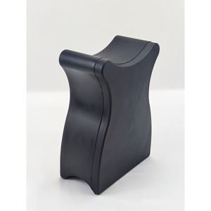 TEMU 1개 조절 가능한 높이 발 케어 스툴 & 발 베개 - 페디큐어/경막외 스파용 견고한 플라스틱 발받침대 및 트랙션 등받이 - 살롱 & 홈 네일 작업대 (조립 필요 없음, 쉬운 조립)