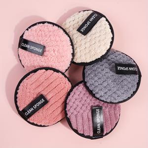 TEMU 5개/10개입 MAANGE 재사용 가능한 메이크업 리무버 패드 | 부드럽고 편안함, 휴대하기 좋은 페이셜 클리닝 도구, 이상적인 어버이날 선물