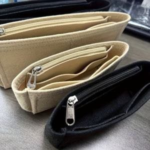 TEMU 1/2개, 포켓 펠트 백 포함 파우치 정리함, 미니 토트백 쉐이핑 인서트 - GG 마르몬트 매탈라스 숄더백을 크로스바디백으로 변신시키는 1개