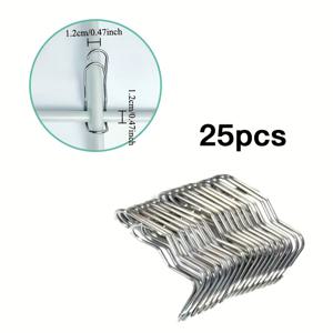 TEMU 50/25개 식물 지지대 버클, 대나무 막대 철관 특수 연결 버클, 철사 고정 십자 버클, 정원 및 농장 식물 채소 덩굴 지지 연결용, 지지 기둥 고정 장치