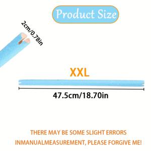 TEMU 1pc 컬러풀한 얼룩진 슬롯 로드 - 여러 길이의 나무 새 장난감 (31.5cm, 35.5cm, 37cm, 40.5cm, 42cm, 47.5cm) - 파로트, 코카티일, 마카우, 러브버드, 핀치 등에 적합 - 보충 및 놀이에 이상적, 새 케이지 액세서리, 놀이 보충 | 생동감 있는 색상 로드 | 부드러운 질감