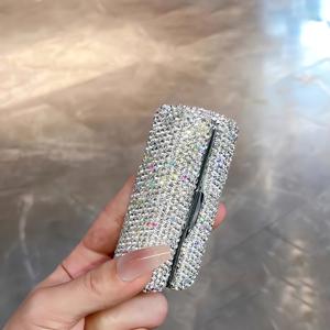 TEMU 1개 럭셔리 립스틱 케이스 - 반짝이는 디자인, 우아한 메이크업 박스, 휴대용 화장품 정리함, 생일/기념일/발렌타인데이 선물 추천, 귀여운 메이크업 파우치