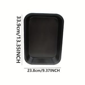 TEMU 30/31.9/33.9cm 대형/중형/소형 직사각형 케이크 몰드 탄소강 논스틱 홈 베이킹 트레이 주방 페이스트리 팬