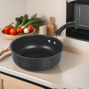 TEMU 계란, 팬케이크 등에 사용할 수 있는 비착착 캐스트 아이언 싱글 핸들 프라이팬 - 세척기에서 안전, 열을 견딜 수 있는 손잡이, 인덕션 가스레인에서 이상적인 사용, 아침, 저녁, 특별한 기회에 완벽한 요리용품