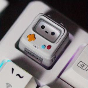 TEMU ESC 키 레트로 게임 콘솔 투명한 핸드메이드 D-패드 기계식 키보드용 키패스|키캡|키캡