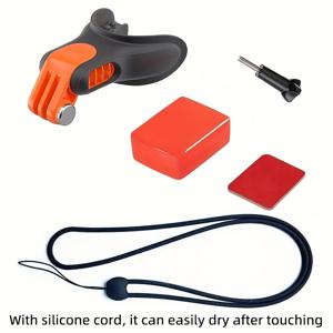 TEMU 액션 카메라 서핑 고정 브래킷 | 서핑, 카약, 수영, 사이클링, 런닝, 등산, 및 기타 야외 스포츠에 적합, gopro Hero 13/12/11/10/9/8/7/6/5/4, Insta360, DJI 호환