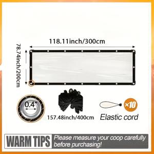 TEMU 내구성 있는 플라스틱 닭장 - 3-4마리 암탉 및 병아리를 위한 방수 야외 가금류 쉼터, 통풍망 설계, 포식자 방지 디자인, 쉬운 조립, 가금사육자를 위한 이상적인 선물