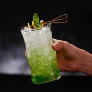 TEMU 1/4/8세트 고강도 보로실리케이트 유리, 모양 유리, 수탉꼬리 유리, 무 유리, 롱 드링크 유리, 음료 유리, 주스 유리, 아이스 커피 컵