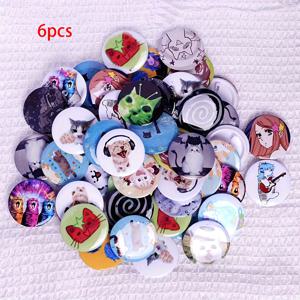 TEMU 6개 또는 10개 세트 - 사랑스러운 애니메이션 & Kawaii 캐릭터 고양이 브로치, 컬러풀 수집용 배지 (가방/재킷/모자) - 생일선물, 학교용품, 청소년(남녀) 선물, Cat Lovers Acssories, 재킷&백팩 장식, 유쾌한 디자인, 튼튼한 바지