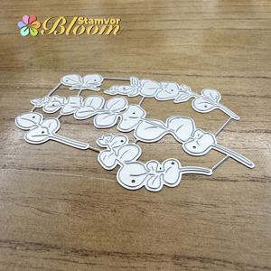 TEMU 카드 제작 및 스크랩북 앨범용 종이 커팅 다이, 엠보싱 및 공예 장식을 위해 설계된 놀라운 유칼립투스 잎 가지 모양의 몰드