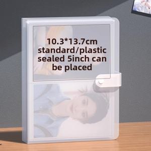 TEMU 200장 플라스틱 페이지가 있는 5/6/7인치 폭 사진 앨범 - 가족 사진, 스크랩북, 웨딩, 샤워용 대용량 사진 북 - 사진 바인더 (200장) 5/6/7인치 폭 호환 xxx