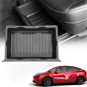 TEMU 숨겨진 트레이 수납 정리함 - 헤비듀티 숨겨진 수납함, 공간절약형 대시보드/언더 스토리지, 다용도 자동차 내부 액세서리 (SUV, 세단 호환)