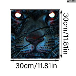 TEMU 1개 나이트 레드 아이 쿨 체중계 스티커, 고품질 PVC 스티커, 보호 필름, 가정용 체중계, 휴대용 체중계, 컴팩트 체중계, 욕실 체중계, 쉽게 부착 가능, 남녀 공용, 할로윈 및 크리스마스 장식, 선물용