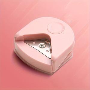 TEMU 1 R4 둥근 모서리 펀치 도구 | 핑크색, 수동 4mm 커터 (카드, 스크랩북, 사무실 프로젝트용) - 할로윈, 크리스마스에 적합