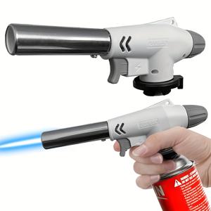 TEMU 휴대용 카드형 블로우 토치, 소형 용접 토치, 진공 조리, 카라멜 푸딩, 베이킹에 적합 - 내구성 좋은 ABS 바디, 인체공학적 핸들, 안정적인 성능