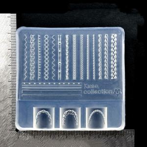 TEMU 3D 레이스 네일 몰드 실리콘 도구 프렌치 실크 네일 아트 레진 몰드 액세서리 용품