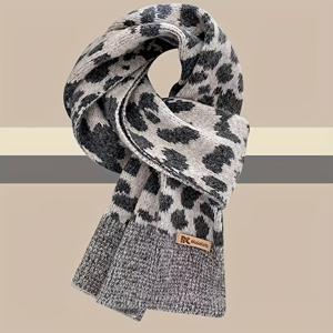 TEMU 여성용 고급 빈티지 소프트 숄 스카프 - 우아한 브라운/블랙/라이트 그레이/블랙-레드, 다기능 넥 랩, 헤어밴드, 마스크 - 사무실, 파티, 데일리룩에 적합한 겨울 따뜻함 - 정품 확인을 위한 클린 버닝