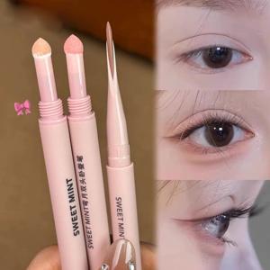 TEMU 듀얼 애교살 팝스틱 자연스러운 피부 톤에 맞는 아이메이크업 고정력 있는 컬러 K-뷰티 스타일의 아이템