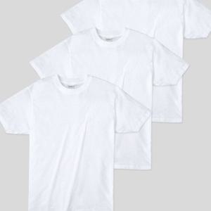 TEMU [이지바이] 1+1+1 남녀공용 30수 라운드 면 반팔 티셔츠 데일리 스포츠웨어 면티 기본티 소프트코튼(U6QPST28)