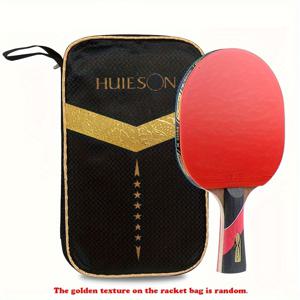 TEMU 1개 전문가용 탁구 라켓 6성급 원게 우드 & 카본 파이버 블레이드 스티키 핑플스 슈퍼 파워풀 핑퐁 라켓 배트|탁구채
