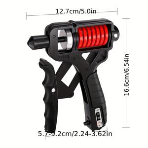 TEMU 조절 가능한 손잡이 그립 강화 트레이너 - 11-363lbs (5-165kg) 저항력, 헤비듀티 팔뚝 운동기, 근육 강화용 휴대용 수동 그립 강화 훈련 장치, 대형 디스플레이 (전원 불필요), 체육관 및 운동용