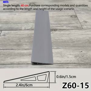 TEMU 멀티 높이 범용 청소 로봇 문턱 경사 패드, 확장형 접착 테이프 포함, 자유롭게 절단 및 접합 가능, 밀착, 방수 및 방습