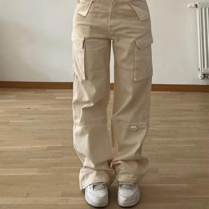 TEMU 크리스마스 디자인 플랩 포켓 카고 팬츠