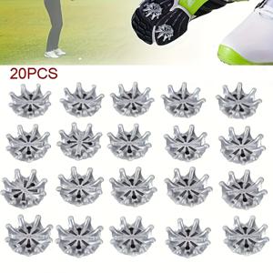 TEMU Softspikes Pulsar 퀵 골프화 , 골프 20개 세트 - 그립력 및 안정성을 향상, 간편한 설치, 내구성 좋은 TPU 소재, 모든 골퍼에게 적합.