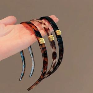 TEMU 3개 여성용 스트레치 헤어밴드 - 미끄럼 방지 운동용 헤어밴드, 일상 및 공식 행사용 - 포니테일, 번, 브레이드를 위한 안전한 고정 - Y2K 펑크 스타일 헤어 액세서리 (3개) - 여성용, 체육관 헤어웨어, 슬림한 헤어밴드, 편안한 착용감, 브레이드 홀더, 피트니스 애호가용, 무봉제 디자인, 내구성 있는 소재|헬스복