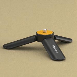 TEMU MINIFOCUS 미니 삼각대 - DJI Poet 3/2/Action 2/3/4/OM 6/5/4/OSMO Mobile 3/GoPro용 - 경량 ABS 스태빌라이저 짐벌 & 삼각대, 컴팩트 데스크탑 블로깅 카메라 시스템, 스마트폰용 안정적인 휴대폰 홀더 (블랙)