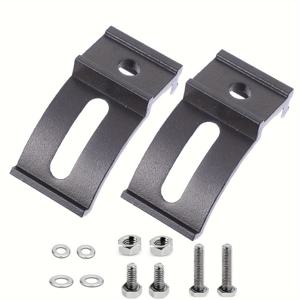 TEMU LED 라이트 바 베이스 차량용 라이트 바 마운트 랙 자동차 액세서리 라이트 바 마운트 슬라이드 브래킷 작업등 장착 브래킷 차량용 라이트 바, 2개