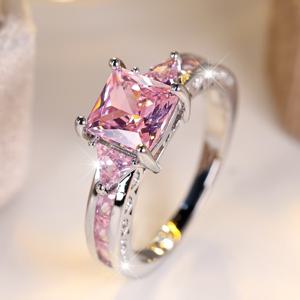 TEMU 모든 경우에 적합한 다재다능한 주얼리, 세련되고 트렌디한 여성 약혼 및 결혼 반지